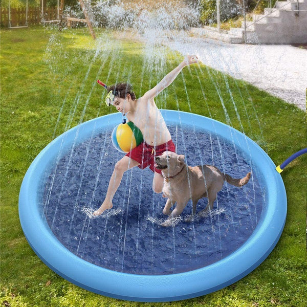 PetHaven.comPet Dog Pool Summer Outdoor Water Toys Fun Backyard Fountain Play MatNon-Slip Splash Pad For Kids And Pet Dog Pool Summer Outdoor Water ToyOverview:


 1. The product is easy to use, environmentally friendly, portable, and can be used repeatedly. 
 
 2. The material use reaches the European Union EN71 s0