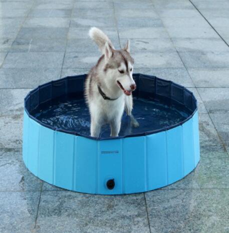 PetHaven.comPet Pool Dog Swimming Pool Foldable Large Dog Bath SuppliesPet Pool Dog Swimming Pool Foldable Large Dog Bath SuppliesOverview:
 
 

1. Sturdy Durable: Made of extra-tough thicken 0.5mm PVC material and high-strength PP hard plastic board to difficult to collapse and get scratched b0