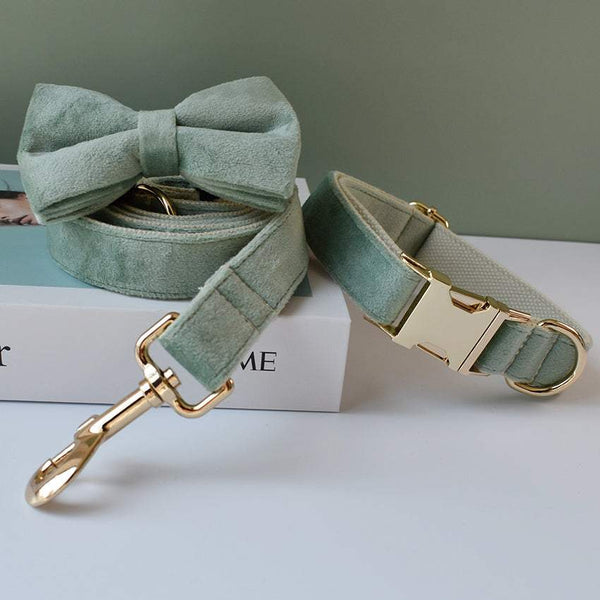PetHaven.comMint Green Dog Collar LeashMint Green Dog Collar LeashThe Mint Green Dog Collar Leash is the perfect combination of style and durability for your furry companion. Made from high-quality materials, this Mint Green Dog Coaccessories