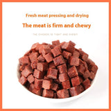 PetHaven.comDog Snacks Dried Beef Cubes Dog Snacks Dried Beef Cubes – High-Quality, Natural Treats for DogsTreat your furry friend to the best with our Dog Snacks Dried Beef Cubes! These high-quality, protein-packed treats are made from 100% natural, ensuring your dog getfood/treats