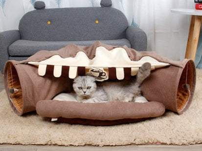 PetHaven.comPet Cats Tunnel Interactive Play ToyPet Cats Tunnel Interactive Play Toy Mobile Collapsible Ferrets RabbitPet Cats Tunnel Interactive Play Toy
Keep your furry friends entertained with the Pet Cats Tunnel Interactive Play Toy! This durable and fun play tunnel is designed Dog/Cat house