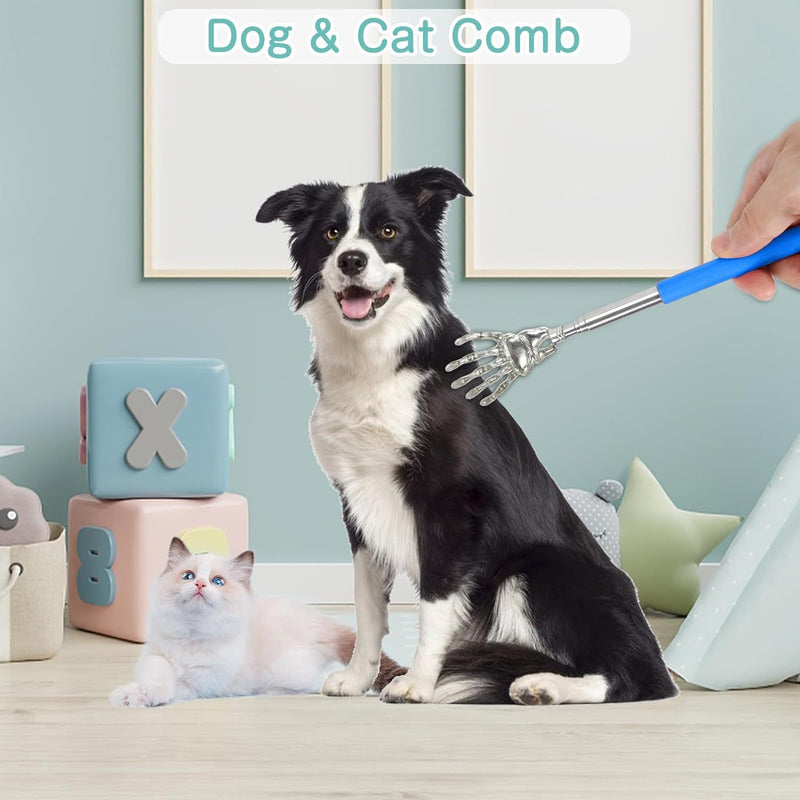 PetHaven.comInteractive Cat Toys Retractable Cat Teaser Wand Toys Grooming CombInteractive Cat Toys Retractable Cat Teaser Wand Toys Grooming Comb Fo【Fun interactive cat toy】This retractable cat toys can bring endless interactive fun to your cat. Use this teaser wand toy to have fun interactions with your cat.
 【4