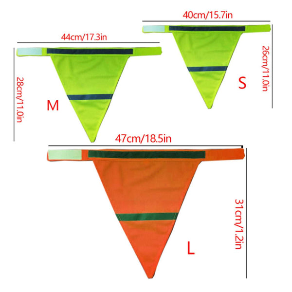 PetHaven.comDog Reflective Bandanas Dog Reflective Bandanas Pet Triangular Towel Scarf Bright Color PolyesOur Dog Reflective Bandanas are the perfect combination of safety and style. Designed with high-quality reflective materials, these bandanas ensure your furry friend4