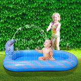 PetHaven.comKids Pet Play Mat Water Play Toy Shark PoolDinosaur Water Spray Pool For Kids Pet Play Mat Water Play Toy Shark Psize 170*105*65cm

 Weight 1.3kg4