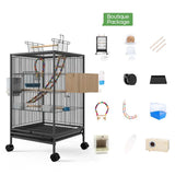 PetHaven.comFeeder Toy Grass Nest Breeding BoxParrot Xuanfeng Bird Cage With Feeder Toy Grass Nest Breeding BoxThe Feeder Toy Grass Nest Breeding Box is the perfect combination of a feeder and a breeding nest for your pets. Designed with durable, eco-friendly materials, this accessories
