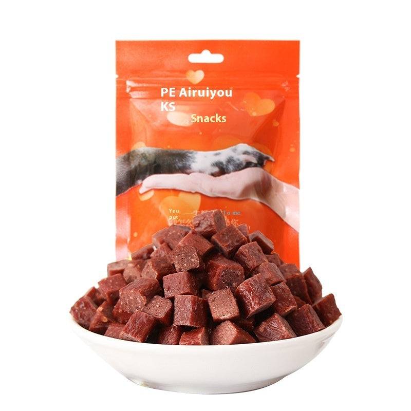 PetHaven.comDog Snacks Dried Beef Cubes Dog Snacks Dried Beef Cubes – High-Quality, Natural Treats for DogsTreat your furry friend to the best with our Dog Snacks Dried Beef Cubes! These high-quality, protein-packed treats are made from 100% natural, ensuring your dog getfood/treats