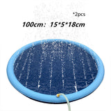 PetHaven.comPet Dog Pool Summer Outdoor Water Toys Fun Backyard Fountain Play MatNon-Slip Splash Pad For Kids And Pet Dog Pool Summer Outdoor Water ToyOverview:


 1. The product is easy to use, environmentally friendly, portable, and can be used repeatedly.
 
 2. The material use reaches the European Union EN71 st0