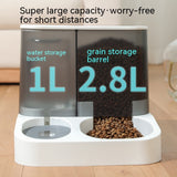 PetHaven.comPet Visual Automatic Pet FeederPet Visual Automatic Pet FeederProduct information:
 
 Specifications: gray, pink, blue
 
 Material: complete set of automatic feeding tableware
 
 Applicable object: Cat
 
 Import or not: no
 
 C0