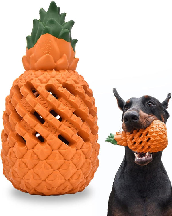 PetHaven.comDogs Pineapple Dog Chew ToysDog Toys For Dogs Pineapple Dog Chew Toys For Aggressive Chewers IndesDog Toys For Aggressive Chewers: Durable dog toys is made of natural rubber, safe and environmentally friendly, will not harm the dog's teeth. We care about dog heal4