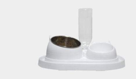 PetHaven.comPet food potPet food potConcept of design


 Overall increase, improved posture of pets that eat


 The prone position of the cat during feeding can cause pressure on the cervical vertebra.0