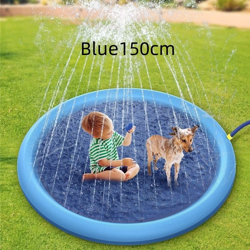 PetHaven.comPet Dog Pool Summer Outdoor Water Toys Fun Backyard Fountain Play MatNon-Slip Splash Pad For Kids And Pet Dog Pool Summer Outdoor Water ToyOverview:


 1. The product is easy to use, environmentally friendly, portable, and can be used repeatedly.
 
 2. The material use reaches the European Union EN71 st0