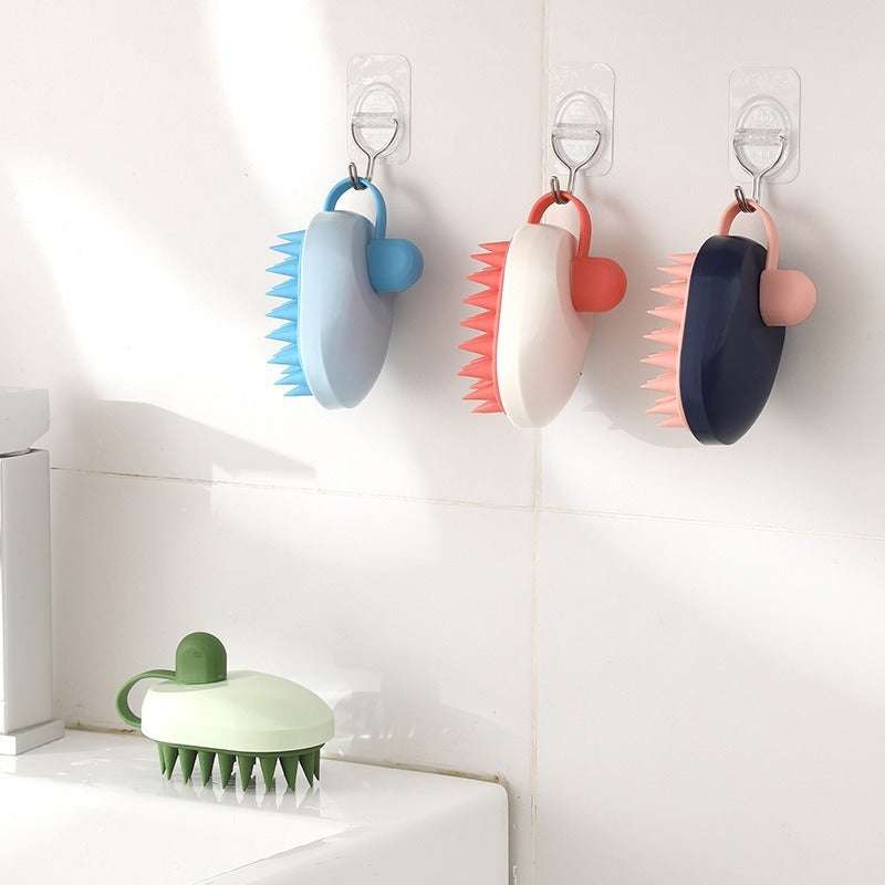 PetHaven.comCreative Soft Gel Shampoo BrushCreative Soft Gel Shampoo Brush Household Bath Shampoo Brush Massager Experience the ultimate hair care routine with the Creative Soft Gel Shampoo Brush. This innovative shampoo brush features soft gel bristles designed to gently massa4