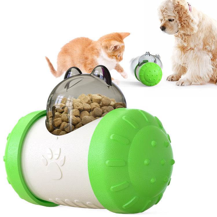 PetHaven.comCat Toys Interactive Dog Toys Treat Dispensing Dog Toys Cat Feeder Toy Dog Enrichment Toys Dog Treat BallCat Toys Interactive Dog Toys Treat Dispensing Dog Toys Cat Feeder Toy1 Interactive Dog Toys: When the dog treat ball is shaken back and forth, snacks will leak out of it, so that it can increase the fun of the toy and make the pet eat4