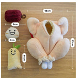 PetHaven.comDogs Leaking Food Hiding Food Smelling ToysDogs Leaking Food, Hiding Food, Smelling ToysProduct information:

Brand: little cute
Color classification: chicken ginseng set
Item: Pet dog toy leaks food, hides food and smells
Applicable pet category: Gener0
