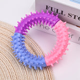 PetHaven.comDog Chew Toys Ring Dog Teething Toys Rubber Puppy Teething Toys Pet ToysDog Chew Toys Ring Dog Teething Toys Rubber Puppy Teething Toys Pet ToPuppy's gums won't hurt when using the teething pet dog toys,won't hurt your puppy's little teeth.
Interactive Dog Toys for Small and Medium Dogs: This fun dog chew 4