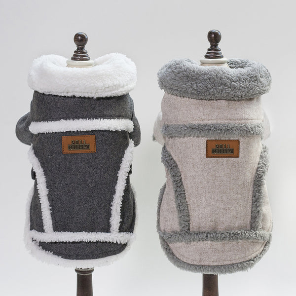 PetHaven.comWinter Fashion Personalized Pet ClothingWinter Fashion Personalized Pet ClothingProduct information:
 
 Color: 18 Nordic jacket-dark gray, 18 Nordic jacket-light brown
 
 Size: S,M,L,XL,XXL
 
 Material: Cotton
 
 Style: Casual
 
 Category: pet cclothes