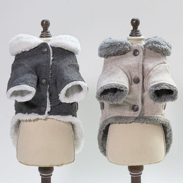 PetHaven.comWinter Fashion Personalized Pet ClothingWinter Fashion Personalized Pet ClothingProduct information:
 
 Color: 18 Nordic jacket-dark gray, 18 Nordic jacket-light brown
 
 Size: S,M,L,XL,XXL
 
 Material: Cotton
 
 Style: Casual
 
 Category: pet cclothes
