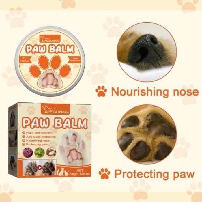 PetHaven.comNatural Plant Formula Pet Paw BalmNatural Plant Formula Pet Paw BalmNatural Plant Formula Pet Paw Balm
Soothe and protect your furry friend's paws with our Natural Plant Formula Pet Paw Balm. Made from 100% natural ingredients, this pet care