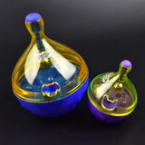 PetHaven.comCats Educational Toys Pet Leakage Food FeederPet Tumbler Pet Toys Dogs And Cats Educational Toys Pet Leakage Food FProduct information:


 Material: ABC+PC
 
 Specifications: Blue Large: Approximately 13.5CM in height with a diameter of 9.5CM, Purple Small: Approximately 8.5CM in0