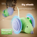 PetHaven.comRelieving Stuffy Electric Toy Pet ProductsCat Running Car Self-Hi Relieving Stuffy Electric Toy Pet ProductsProduct information:
 
 Color: green, white
 
 Material: ABS TPU
 
 Category: Pet Toys


Packing list: 

1* Cat Toy

Product Image:0