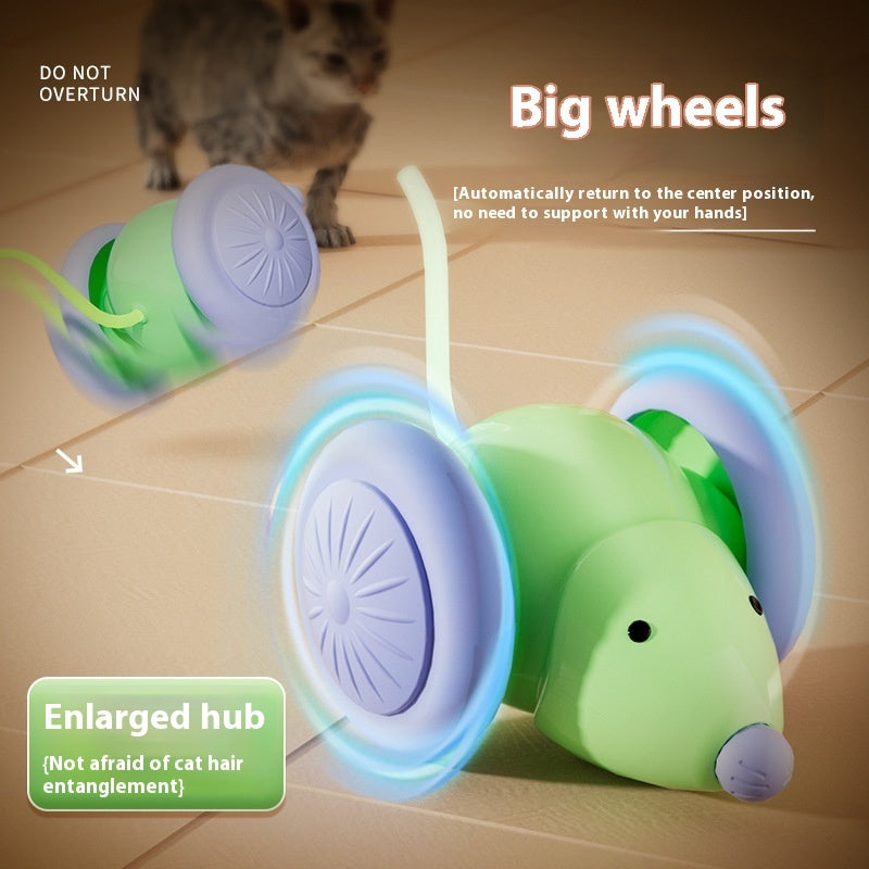 PetHaven.comRelieving Stuffy Electric Toy Pet ProductsCat Running Car Self-Hi Relieving Stuffy Electric Toy Pet ProductsProduct information:
 
 Color: green, white
 
 Material: ABS TPU
 
 Category: Pet Toys


Packing list: 

1* Cat Toy

Product Image:0