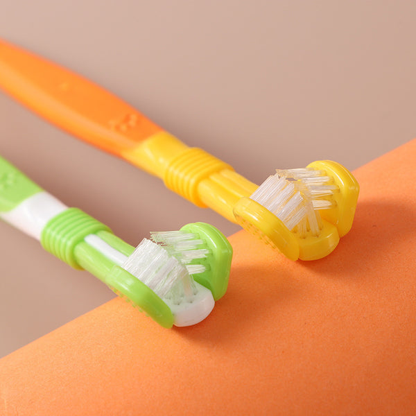 PetHaven.comPet Toothbrush Oral Cleaning ProductsPet Toothbrush Oral Cleaning ProductsProduct information:
 
 Color: orange, dark green, yellow, green, black Yellow, Blue Pink
 
 Material: plastic nylon
 
 Applicable object: general
 
 Specification: pet care