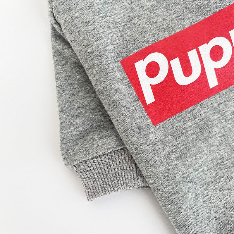 PetHaven.comPet Cotton Dog Clothes Hooded SweaterPet Cotton Dog Clothes Hooded SweaterProduct information:
 


 Material: Cotton
 
 Product category: two-legged clothes
 
 Style: leisure
 
 Color: black, white, gray, pink, red
 
 


 Size Information:clothes