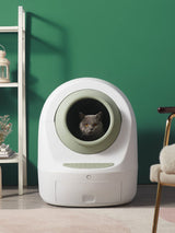 PetHaven.comElectric Fully Enclosed Smart Cat Litter BoxElectric Fully Enclosed Smart Cat Litter BoxProduct information :
 
 
 Category: cat litter box
 
 Material: plastic
 
 Specifications: new upgraded version of gray (wifi models), two new upgraded versions of Litter box