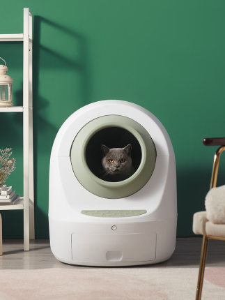 PetHaven.comElectric Fully Enclosed Smart Cat Litter BoxElectric Fully Enclosed Smart Cat Litter BoxProduct information :
 
 
 Category: cat litter box
 
 Material: plastic
 
 Specifications: new upgraded version of gray (wifi models), two new upgraded versions of Litter box