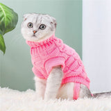 PetHaven.comCat Clothes Cat Pet Supplies Autumn Winter Knitted Sweater Cute Net RedCat Clothes Cat Pet Supplies Autumn Winter Knitted Sweater Cute Net ReProduct information:
 
 Color: bright red, green oil, orange, pink, sky blue, dark brown, sapphire, dark purple, white flower, dark blue, plum red
 
 Size: XXXS (sui0