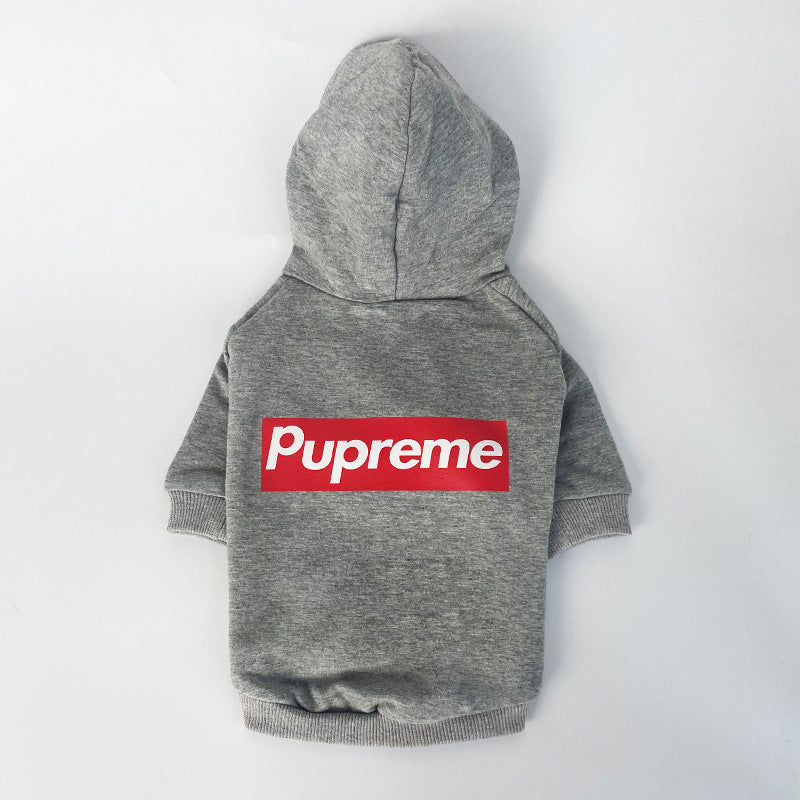 PetHaven.comPet Cotton Dog Clothes Hooded SweaterPet Cotton Dog Clothes Hooded SweaterProduct information:
 


 Material: Cotton
 
 Product category: two-legged clothes
 
 Style: leisure
 
 Color: black, white, gray, pink, red
 
 


 Size Information:clothes