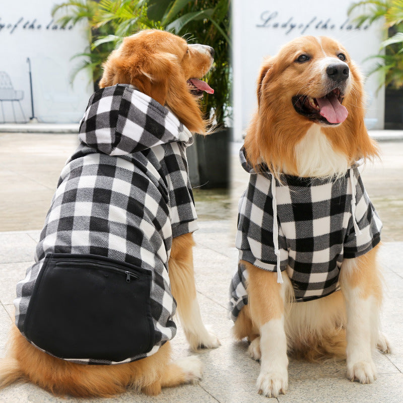 PetHaven.comFashion Pet Dog Simple Zipper Pocket SweaterFashion Pet Dog Simple Zipper Pocket SweaterProduct information:
 


 Material: Polyester
 
 Application: Pet
 
 Color: big dog zipper pocket sweater pure red, big dog zipper pocket sweater ginger yellow, big clothes