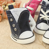 PetHaven.comPet Shoes Denim Canvas BreathablePet Shoes Denim Canvas Breathable And ComfortableProduct information:
 
 Color: denim shoes Blue, denim shoes pink
 
 Size: No. 1, No. 2, No. 3, No. 4, No. 5
 
 Function: Decoration
 
 Material: denim


 


 

Packshoes