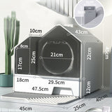 PetHaven.comFully Enclosed Household Anti-splash Drawer Type Odor-proof Cat Litter BoxFully Enclosed Household Anti-splash Drawer Type Odor-proof Cat LitterProduct information:
 


 Type: closed drawer
 
 Applicable objects: pet cats/dogs within 20 catties
 
 Color: Green Coconut Ash Cherry Blossom Powder
 
 SpecificatiLitter box