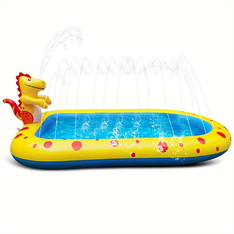 PetHaven.comKids Pet Play Mat Water Play Toy Shark PoolDinosaur Water Spray Pool For Kids Pet Play Mat Water Play Toy Shark Psize 170*105*65cm

 Weight 1.3kg4