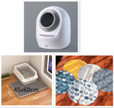 PetHaven.comElectric Fully Enclosed Smart Cat Litter BoxElectric Fully Enclosed Smart Cat Litter BoxProduct information :
 
 
 Category: cat litter box
 
 Material: plastic
 
 Specifications: new upgraded version of gray (wifi models), two new upgraded versions of Litter box