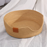 PetHaven.comSimple Wind Rattan Cat Nest Hand-woven Nest Universal Cat Scratching BoardSimple Wind Rattan Cat Nest, Hand-woven Nest, Universal Cat ScratchingModel            diameter                          height                                 recommended weight
S                       32cm                            Litter box
