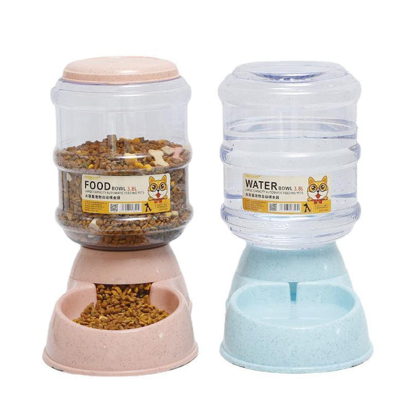 PetHaven.comPet Water Feeder Cat Automatic Pet FeederPet Water Feeder Cat Automatic Pet FeederProduct information:
 
 Color: 3.8 liters feeder, 3.8 liters feeder
 
 Specifications: pink, blue, green, gray
 
 Material: Plastic
 
 Applicable object: Cat
 
 Cate0