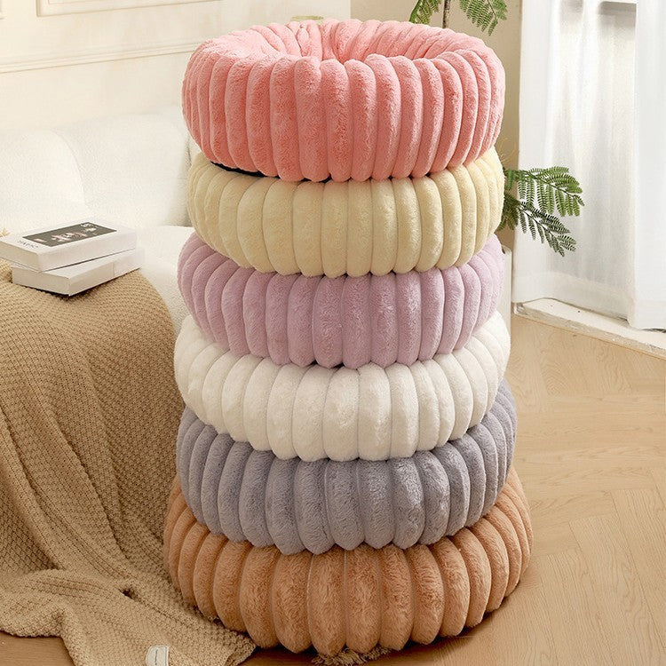 PetHaven.compet kennels long plush round cat nest winter warm dog bedsPet Kennels Long Plush Round Cat Nest Winter Warm Dog Beds Kennel SupeGive your pets the ultimate comfort with our pet kennels long plush round cat nest winter warm dog beds. Designed with ultra-soft plush material, this cozy nest is pbed