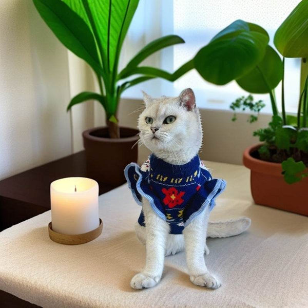 PetHaven.comSmallSmall And Medium-sized Dogs Dog Cat Pet ClothesProduct information:
 
 Color: dark blue
 
 Size: XS,S,M,L,XL,XXL
 
 Applicable gender: general
 
 Material: Wool
 
 Style: Casual
 
 Import or not: no
 
 Category: 0