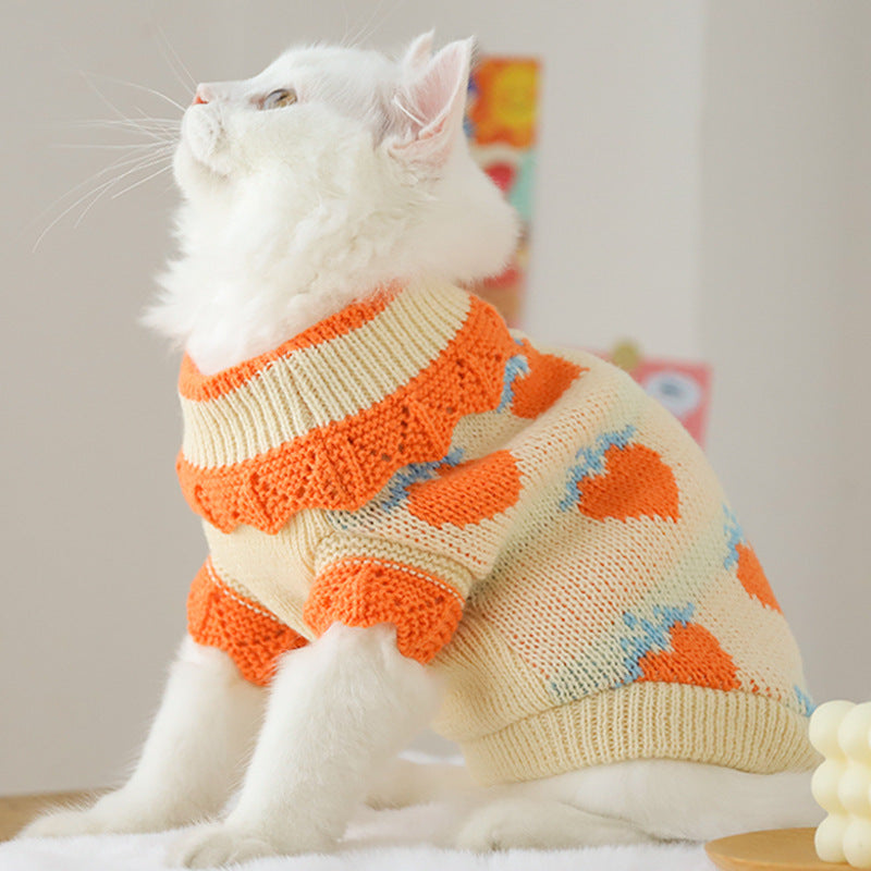 PetHaven.comCat ClothesCat Clothes For Fall Kittens To Prevent SheddingProduct information:
 
 


 Material: acrylic
 
 Product category: Sweaters
 
 Style: Casual
 
 Applicable gender: Universal
 
 Gift or not: No


 
 
 Packing list:
0