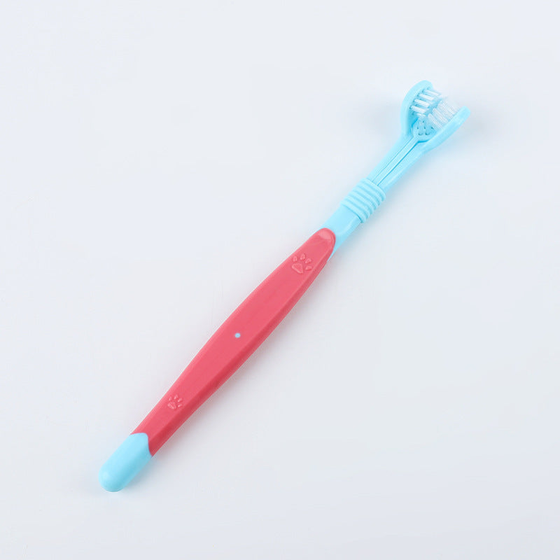 PetHaven.comPet Toothbrush Oral Cleaning ProductsPet Toothbrush Oral Cleaning ProductsProduct information:
 
 Color: orange, dark green, yellow, green, black Yellow, Blue Pink
 
 Material: plastic nylon
 
 Applicable object: general
 
 Specification: pet care