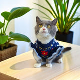 PetHaven.comSmallSmall And Medium-sized Dogs Dog Cat Pet ClothesProduct information:
 
 Color: dark blue
 
 Size: XS,S,M,L,XL,XXL
 
 Applicable gender: general
 
 Material: Wool
 
 Style: Casual
 
 Import or not: no
 
 Category: 0