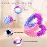 PetHaven.comDog Chew Toys Ring Dog Teething Toys Rubber Puppy Teething Toys Pet ToysDog Chew Toys Ring Dog Teething Toys Rubber Puppy Teething Toys Pet ToPuppy's gums won't hurt when using the teething pet dog toys,won't hurt your puppy's little teeth.
Interactive Dog Toys for Small and Medium Dogs: This fun dog chew 4