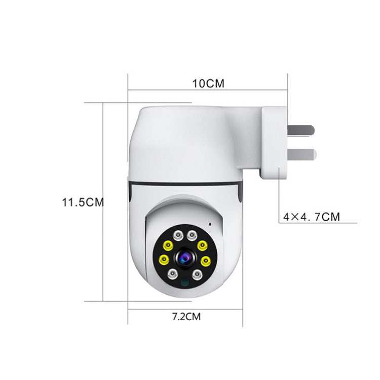 PetHaven.comWireless Camera Head Surveillance CameraPlug-in Wireless Camera Head Surveillance CameraProduct information:
 


 Network Protocol:802.11b/g/n wireless protocol
 
 Graphics sensor: CMOS
 
 Audio input: Built-in noise-canceling microphone
 
 Operating syaccessories