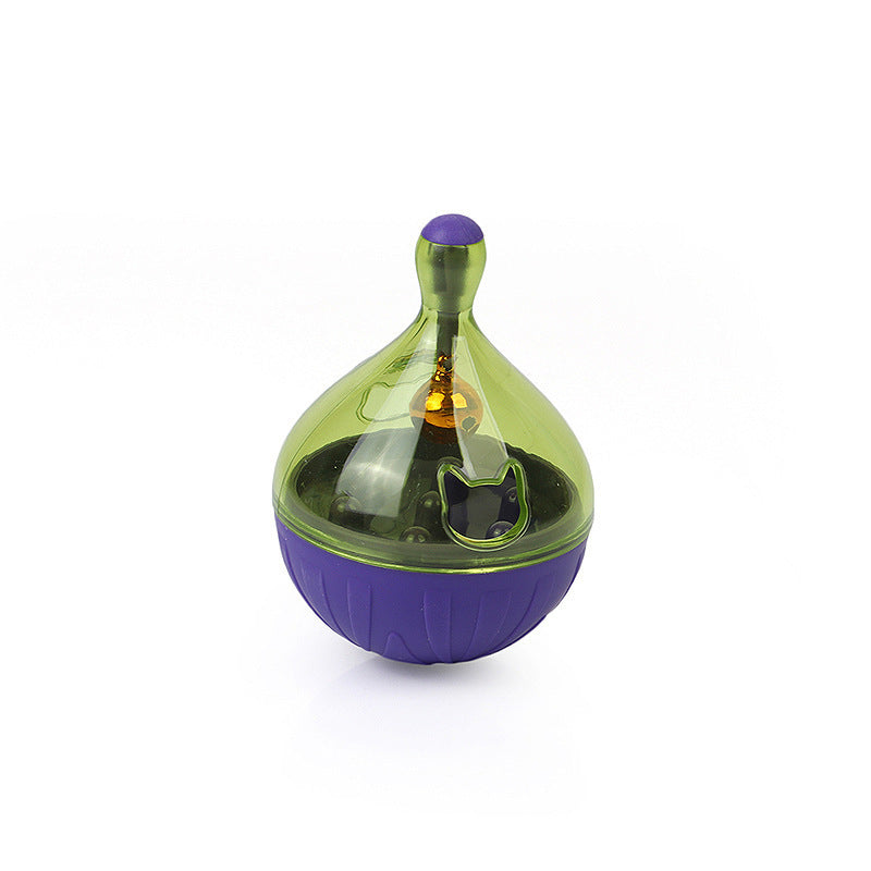 PetHaven.comCats Educational Toys Pet Leakage Food FeederPet Tumbler Pet Toys Dogs And Cats Educational Toys Pet Leakage Food FProduct information:


 Material: ABC+PC
 
 Specifications: Blue Large: Approximately 13.5CM in height with a diameter of 9.5CM, Purple Small: Approximately 8.5CM in0