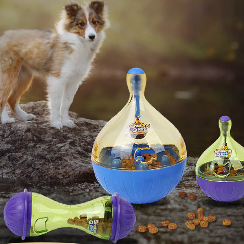 PetHaven.comCats Educational Toys Pet Leakage Food FeederPet Tumbler Pet Toys Dogs And Cats Educational Toys Pet Leakage Food FProduct information:


 Material: ABC+PC
 
 Specifications: Blue Large: Approximately 13.5CM in height with a diameter of 9.5CM, Purple Small: Approximately 8.5CM in0