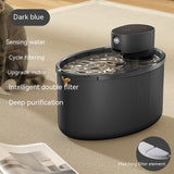 PetHaven.comPet Wireless Smart Cat Mute Water DispenserPet Wireless Smart Cat Mute Water DispenserProduct information:
 
 Color: porcelain white [lithium battery 4000 safety], dark blue [lithium battery 4000 safety], filter element [6 pieces]]
 
 Specification: WFeeder
