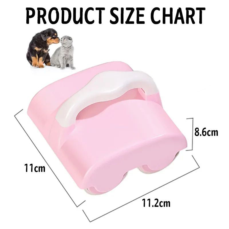 PetHaven.comFun Slippers Pet Hair Removal DurableFun Slippers Pet Hair Removal Durable Self-clean Cat Dog Cleaning SuppDescription:
Pattern:Roller hair sticker
Color：Green White Pink
Material：ABS
Suitable for：Household
Size：11CM*11.2CM*8.6CM

 

Features:
1. A must-have artifact at hpet hair removal