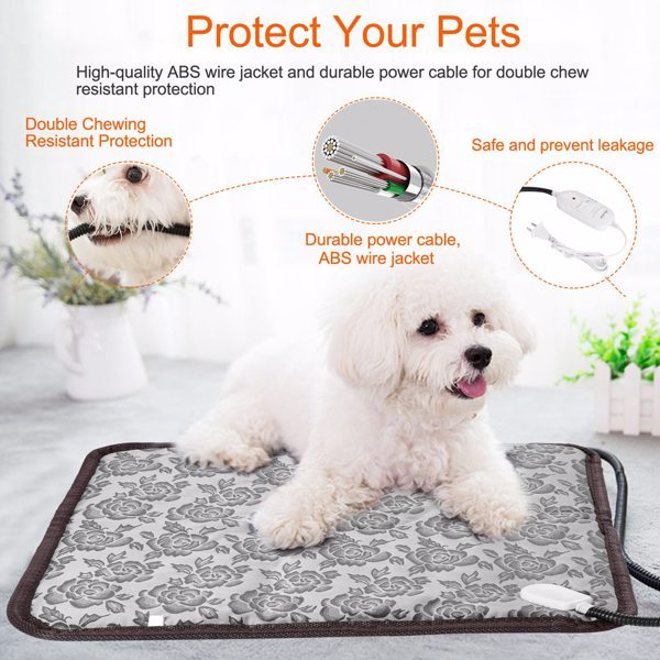 PetHaven.comPet Heating Pad Waterproof Adjustable Warm BlanketPet Heating Pad, Waterproof Adjustable Warm Blanket, With Anti Bite StIn winter, many dogs and cats feel as cold as their owners. Coldness can lead to illness and difficulty in sleeping. In order to keep your dog warm and healthy in wiaccessories
